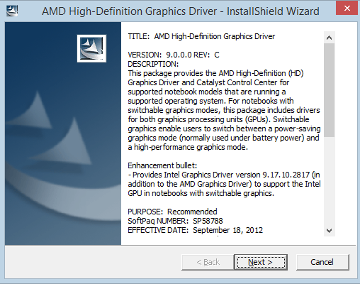    Radeon Hd 7400m Series   Windows -  6